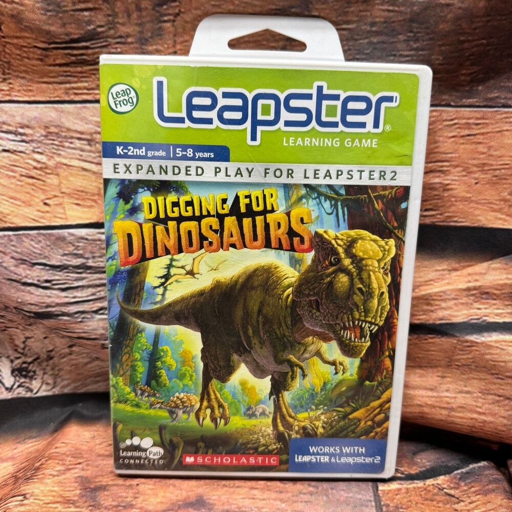 Digging for Dinosaurs Leapster Learning Game Educational Kids